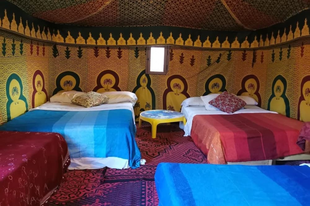 Bivac Fijo Estándar Merzouga (Hasta 5 Personas) – Paseo en Camello + Cena y Espectáculo + Baño Compartido - 2