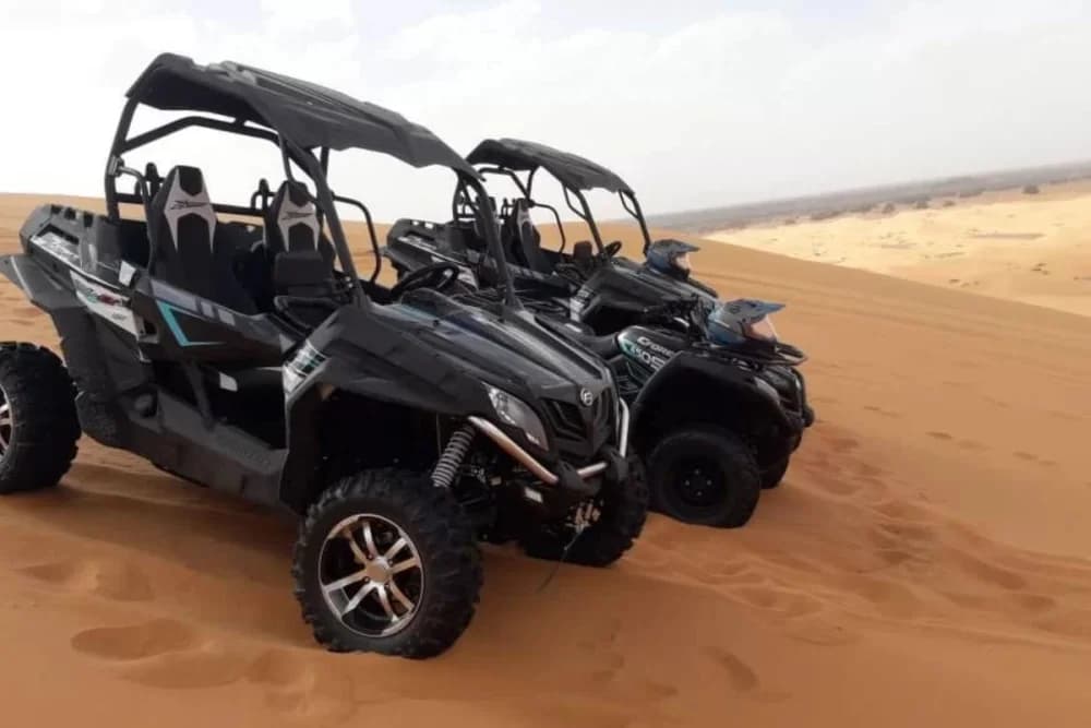 Buggy-Tour Merzouga – 1 Stunde (2 oder 4 Sitzer) + Kostenloses Sandboarding