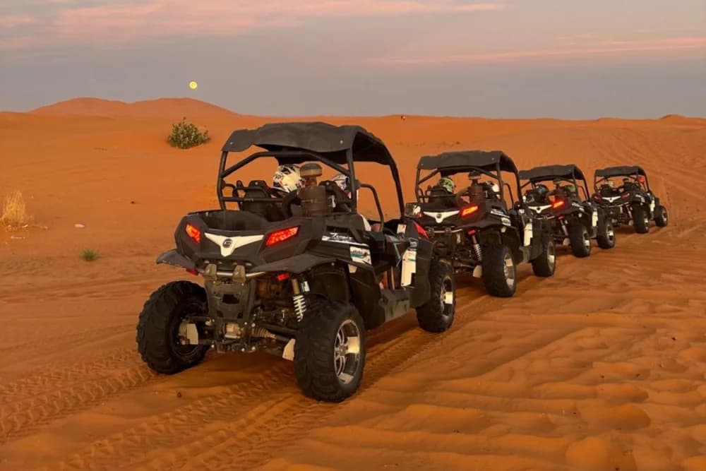 Buggy-Tour Merzouga – 1 Stunde (2 oder 4 Sitzer) + Kostenloses Sandboarding