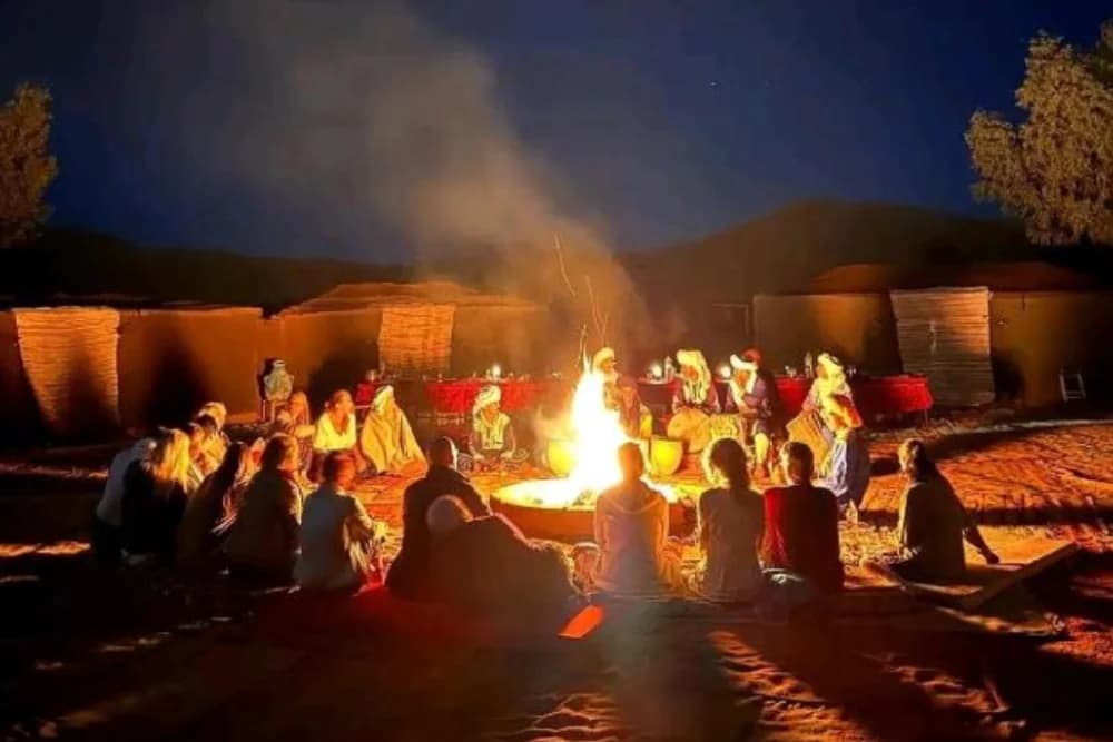 Experiencia de Grupo Gnaoua en Merzouga – 3 Horas junto a la Hoguera - 3