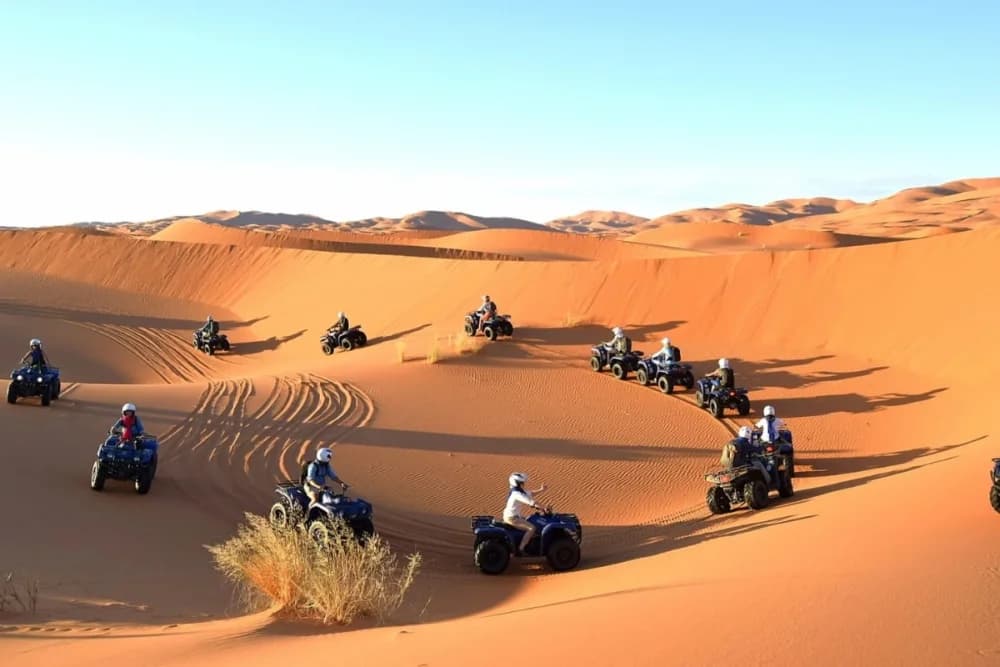 Paseo en Quad por Merzouga de 1 Hora + Sandboarding Gratis - 2
