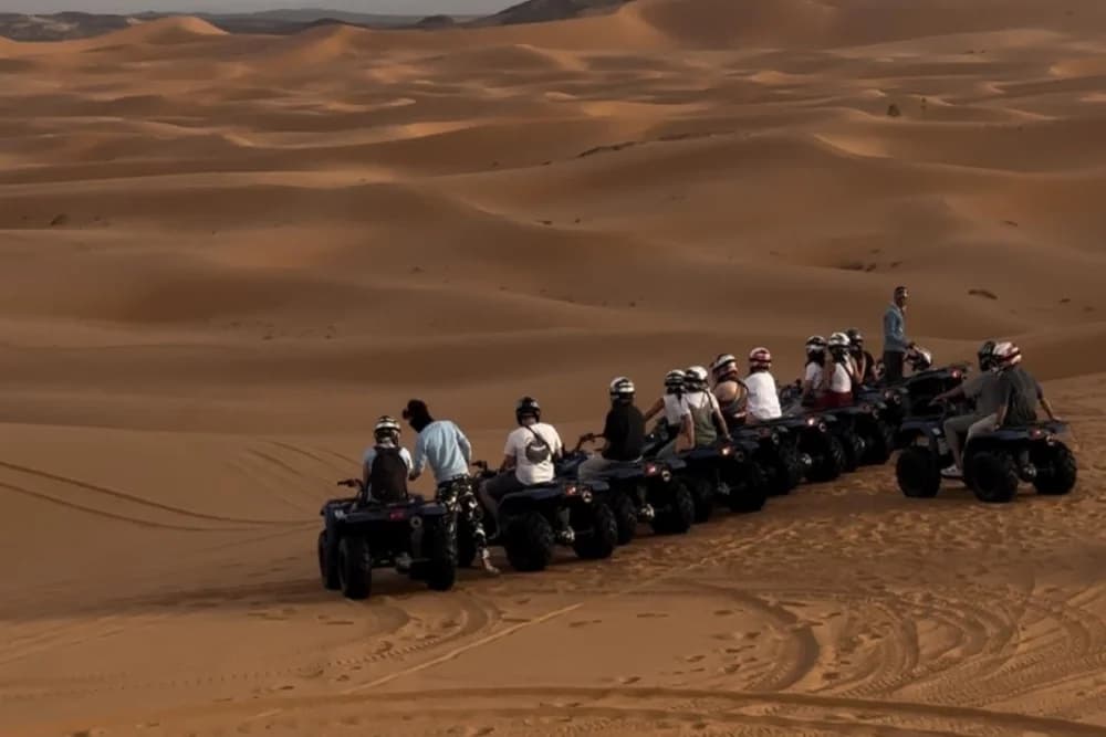 Paseo en Quad por Merzouga de 1 Hora + Sandboarding Gratis - 3
