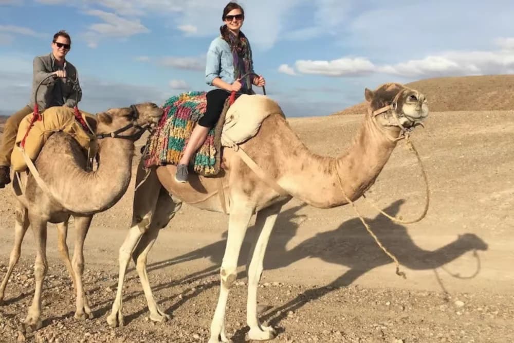 Paseo en Camello por Agafay – Parada para Té + Parada Fotográfica (45 Minutos de Trayecto) - 4