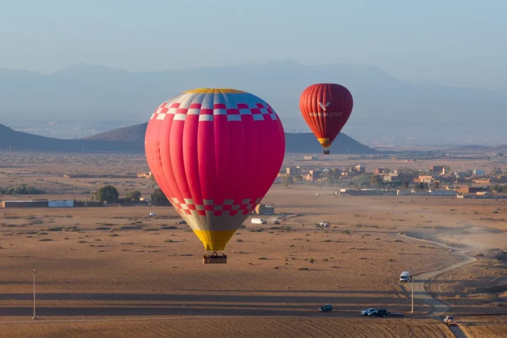 Marrakech Vuelo en Globo al Amanecer – Vuelo de 1H + Desayuno Bereber