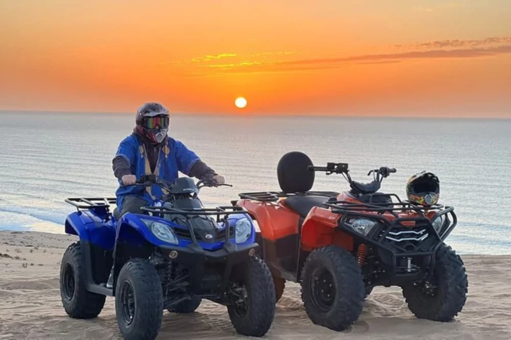 Taghazout Quad-Abenteuer (1h30) + Bauernhofbesuch, Tee & Poolzugang + Berber-Show - 3