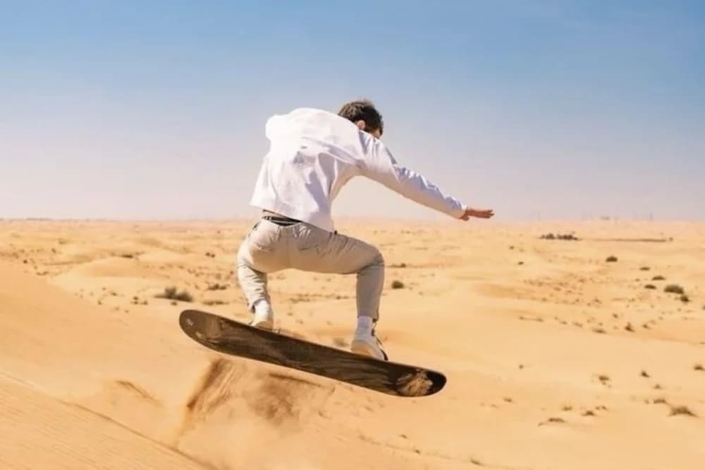 Sandboarding in Timlaline (2 Stunden) + Teepause oder Bananendorf