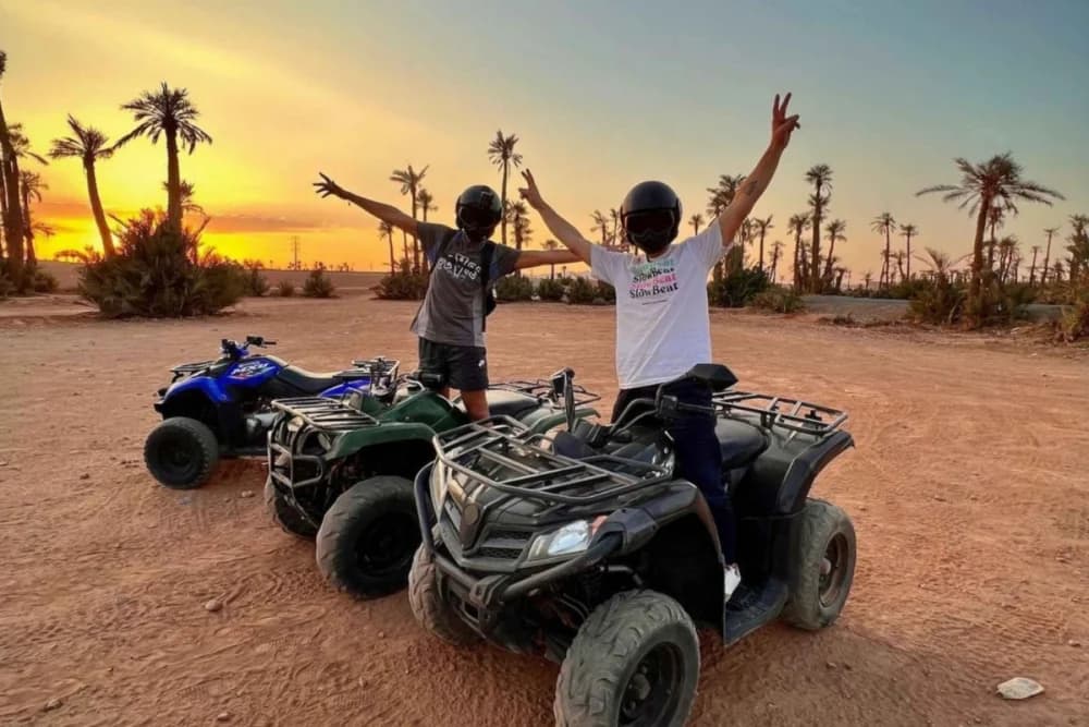 Tour en Quad por la Palmeraie de Marrakech – 1 Hora