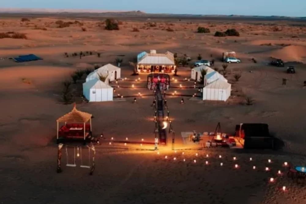 Cena y Espectáculo en Agafay desde Marrakech – Moul 3afia, Gnaoua y Bailarina - 3