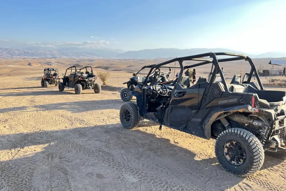 Tour en buggy por el desierto de Agafay – 2 o 4 plazas