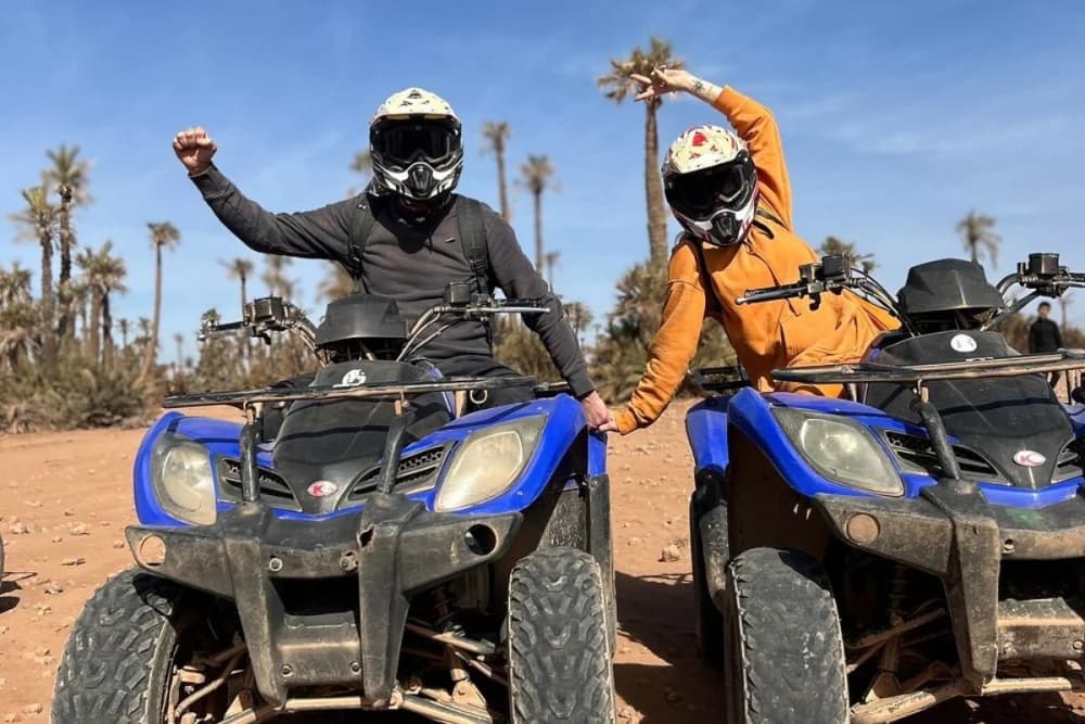 Tour en Quad en la Palmeraie de Marrakech – 1h o 2h - 3