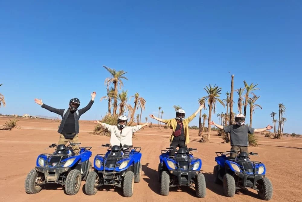 Tour en Quad en la Palmeraie de Marrakech – 1h o 2h - 4