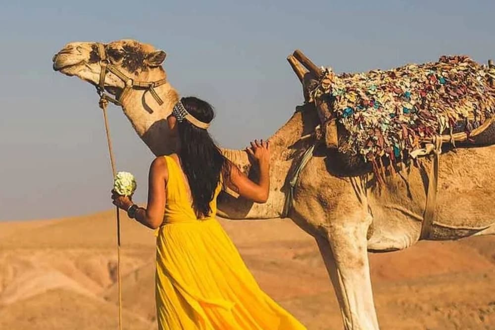 Agafay Desert Camel Ride – 1 Hour - 4