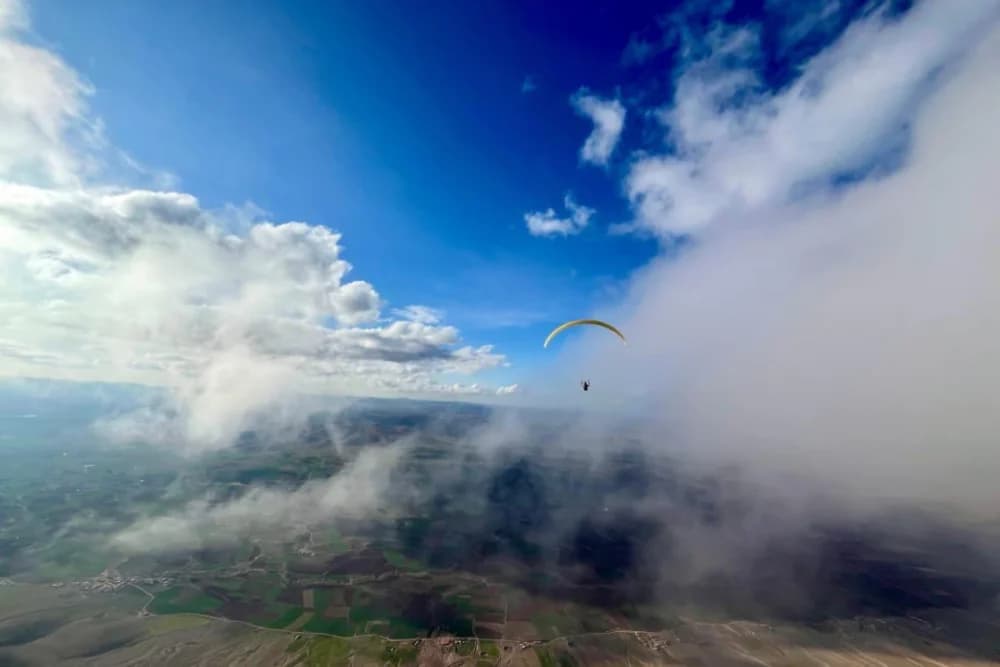 Vuelo en Parapente en Fes – Vídeo Opcional con GoPro para Grupos - 5