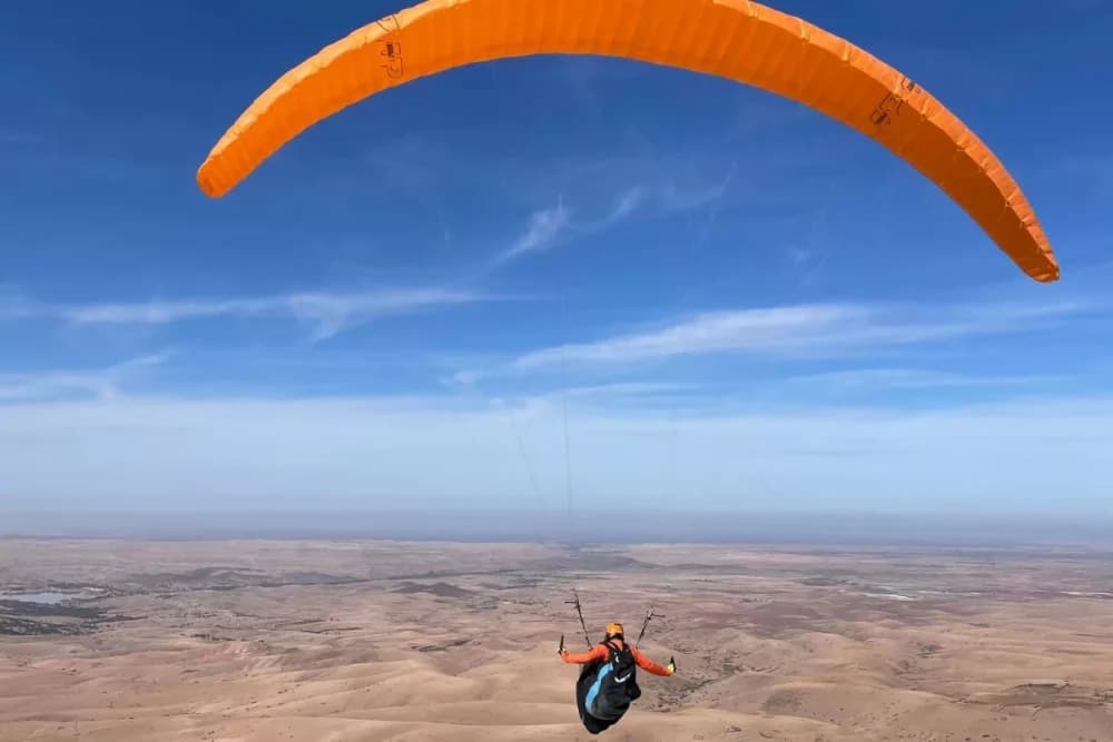 Vuelo en Parapente en Fes – Vídeo Opcional con GoPro para Grupos